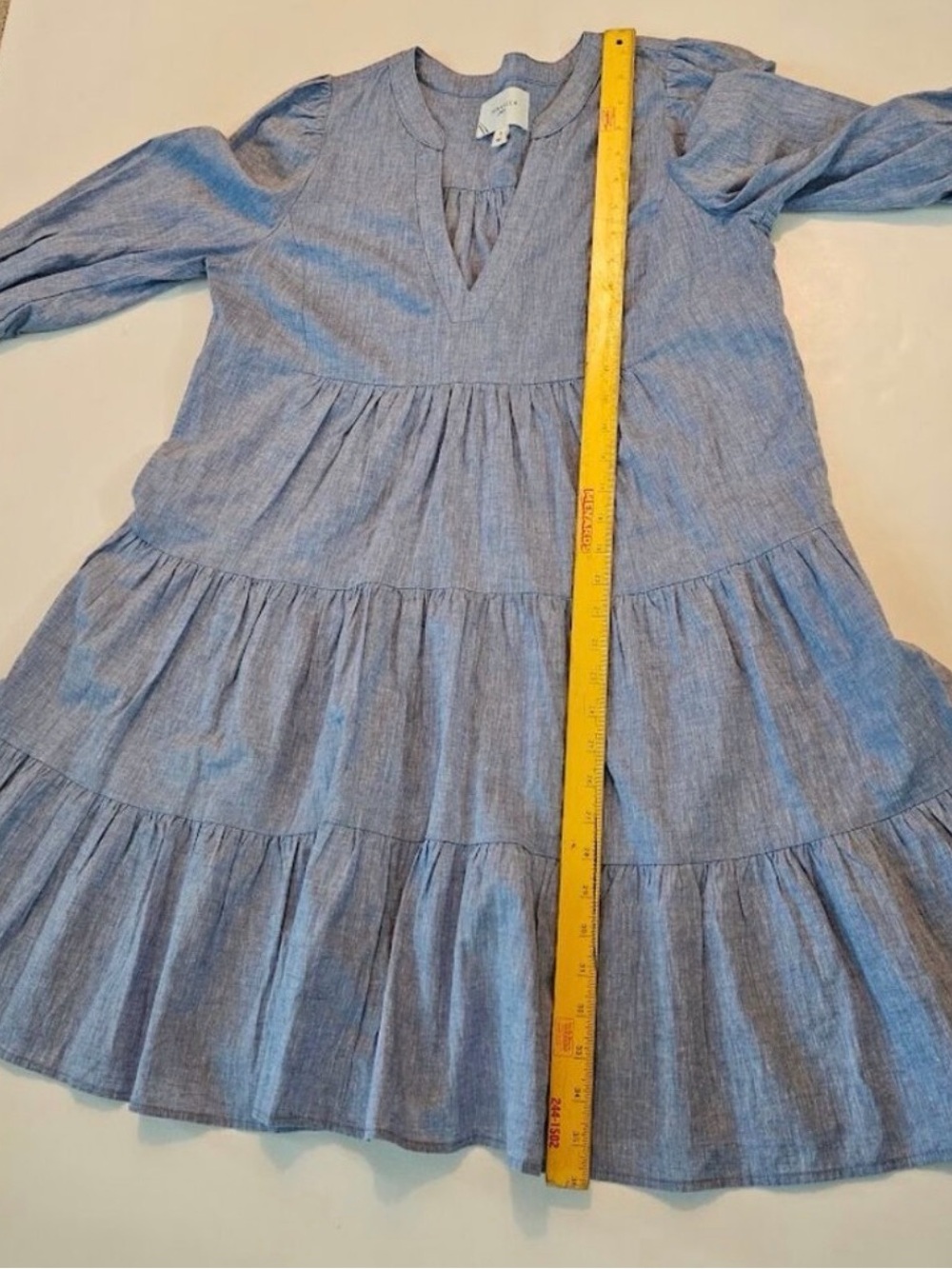 Tuckernuck Pomander Place Chambray Kenzo Dress M - Picture 9 of 9